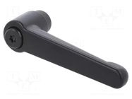 Lever; adjustable; Lever length: 92mm; Slider height: 43mm; GN 300 ELESA+GANTER