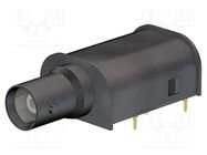 Adapter BNC; socket; black; soldered; Type: insulated STÄUBLI