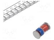 Diode: Zener; 1W; 22V; SMD; reel,tape; DL41; single diode; 5uA DC COMPONENTS