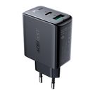 Acefast wall charger USB Type C / USB 32W, PPS, PD, QC 3.0, AFC, FCP black (A5 black), Acefast