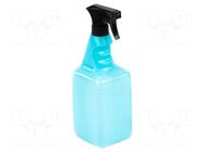 Cleanroom acces: dosing bottles; 900ml; dissipative; polyetylene EUROSTAT GROUP