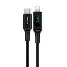 Acefast cable MFI USB Type C - Lightning 1.2m, 30W, 3A black (C6-01 Black), Acefast