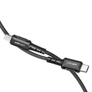 Acefast C1-01 Lightning - USB-C MFi PD cable 30W 3A 480Mb/s 1.2m - black, Acefast