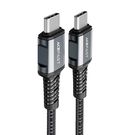 Acefast C1-03 USB-C - USB-C PD QC cable 60W 3A 480Mb/s 1.2m - gray, Acefast