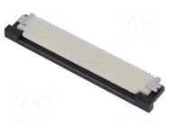 Connector; PIN: 36; ZIF FFC; 0.5mm; Type: top contacts Riverdi