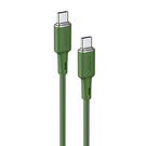 Acefast C2-03-CC USB-C - USB-C PD QC cable 60W 3A 480Mb/s 1.2m - green, Acefast