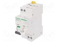 RCBO breaker; Inom: 4A; Ires: 30mA; Max surge current: 250A; IP20 SCHNEIDER ELECTRIC