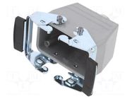 Enclosure for connectors: HDC; size H-B 10; for cable; straight LAPP