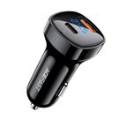 Acefast car charger 66W USB Type C / USB, PPS, Power Delivery, Quick Charge 4.0, AFC, FCP black (B4 black), Acefast