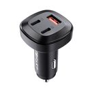 Acefast car charger 66W 2x USB Type C / USB, PPS, Power Delivery, Quick Charge 4.0, AFC, FCP, SCP black (B3 black), Acefast
