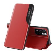 Eco Leather View Case Elegant Flip Cover with Stand Function Poco M4 Pro 5G Red, Hurtel
