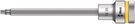 8767 C HF TORX® Zyklop bit socket with 1/2" drive with holding function, TX 25x140.0, Wera