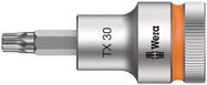8767 C HF TORX® Zyklop bit socket with 1/2" drive with holding function, TX 30x60.0, Wera