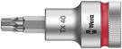 8767 C HF TORX® Zyklop bit socket with 1/2" drive with holding function, TX 40x60.0, Wera