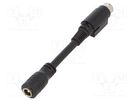 Adapter; Plug: straight; Input: 5,5/2,1; Out: KYCON KPPX-4P MEAN WELL