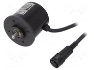 Encoder: absolute; Usup: 12÷24VDC; 256imp/revol; OUT: OC; IP50; 2m OMRON