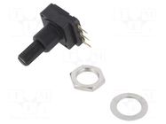 Potentiometer: shaft; 50kΩ; 200mW; THT; 6.25mm; plastic; mono; PC-16 PIHER