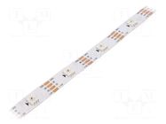 Programmable LED tape; RGB; 5050; LED/m: 30; 10mm; white PCB; IP20 IPIXEL LED
