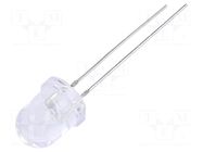 IR transmitter; 8mm; transparent; 50°; 1.3÷1.6VDC; λp max: 940nm NTE Electronics