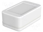 Enclosure: multipurpose; X: 43.2mm; Y: 71.2mm; Z: 26mm; BoLink; white BOPLA