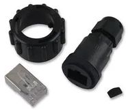 MOD CONN, RJ45 PLUG, 8P8C, 1PORT, CABLE