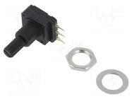 Potentiometer: shaft; 1kΩ; 200mW; THT; 6.25mm; plastic; mono; carbon PIHER