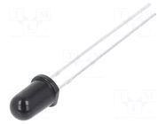 Phototransistor; THT; 5mm; λp max: 940nm; 30V; Lens: black EVERLIGHT