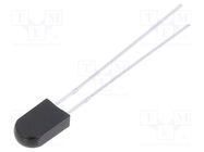 Phototransistor; 5mm; λp max: 940nm; 30V; Lens: black; Front: convex EVERLIGHT