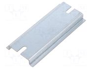 DIN rail; steel; zinc; L: 80mm; W: 35mm; TS35 KRADEX