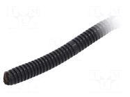 Protective tube; Size: 25; polyetylene LD; black; L: 50m; Øint: 19mm PAWBOL