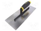 Finishing trowel; rounded edges; L: 320mm; W: 130mm STANLEY