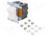 ROCKER; 3PST; Pos: 2; ON-OFF; 30A/250VAC; 30A/30VDC; Rcont max: 10mΩ NKK SWITCHES