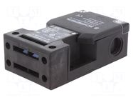 Safety switch: key operated; AZ 16; NC x2; IP67; plastic; black SCHMERSAL