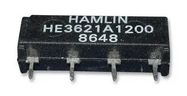RELAY, REED, SPST-NO, 200V, 0.5A, THT