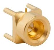 RF COAX CONN, SMP PLUG, 50 OHM, 15GHZ