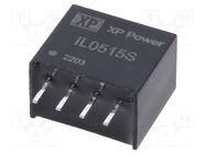 Converter: DC/DC; 2W; Uin: 5V; Uout: 15VDC; Iout: 132mA; SIP; 70kHz XP POWER