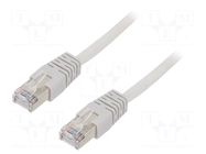Patch cord; RJ45 plug,both sides; F/UTP; 5e; stranded; CCA; PVC GEMBIRD