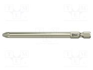 Screwdriver bit; Pozidriv®; PZ3; Overall len: 89mm WERA