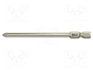 Screwdriver bit; Pozidriv®; PZ1; Overall len: 89mm WERA