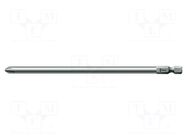 Screwdriver bit; Phillips; PH3; Overall len: 152mm WERA