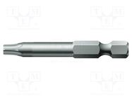 Screwdriver bit; Torx® PLUS; 10IP; Overall len: 50mm WERA