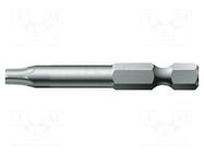Screwdriver bit; Torx® PLUS; 1IP; 1/4"; Overall len: 50mm WERA