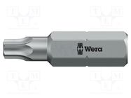 Screwdriver bit; Torx®; TX20; Overall len: 25mm WERA