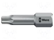 Screwdriver bit; Torx®; TX27; 1/4"; Overall len: 25mm; TORSION WERA