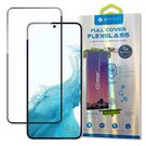 Bestsuit 3D Edge Nano Flexi Glass Glass Film Full Screen Tempered Glass With Frame For Samsung Galaxy S22 Transparent, Bestsuit