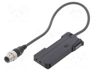 Sensor: optical fiber amplifier; PNP; IP40; 0.3m; 12÷24VDC; 100mA PANASONIC