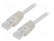 Patch cord; RJ45 plug,both sides; U/UTP; 5e; stranded; CCA; PVC GEMBIRD