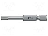 Screwdriver bit; Hex Plus key; HEX 3/32"; Overall len: 50mm WERA