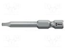 Screwdriver bit; square,Square-Plus,Torq-Set®; #2 WERA