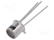 Phototransistor; THT; 150mW; 4.67mm; 30V; Front: flat; 6us NTE Electronics